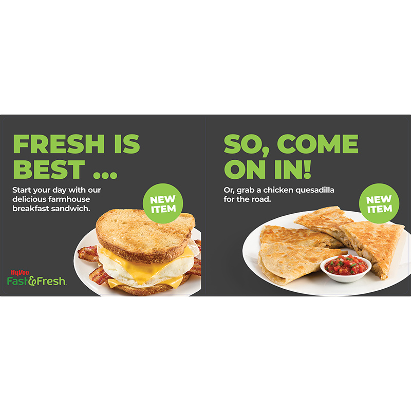 NEW Fresh Food Door Cling (Double Door)